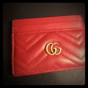 Gucci card holder wallet